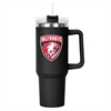 Hollywood FC 40 oz Double-Wall Insulated Stainless Steel Vacuum Tumbler - Black HFC-PI501537BK