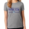 Florida Hawks FC Supporter Women's T-Shirt - Navy 5000L-FHFC