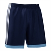 adidas Women's mi Squadra 17 Shorts - Navy/Light Blue CF0395NLB