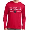Clermont FC Long Sleeve Performance Shirt - Red ST350LSRd