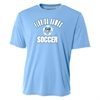 Florida Hawks FC UV Performance Tee - Ball Design - Light Blue FHFC-N3142LB2