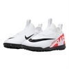 Nike Jr Zoom Mercurial Vapor 15 Academy Laceless TF - Bright Crimson/Black/White Turf Shoe DJ5621-600