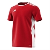 adidas Entrada 18 Jersey - Red/White CF1038