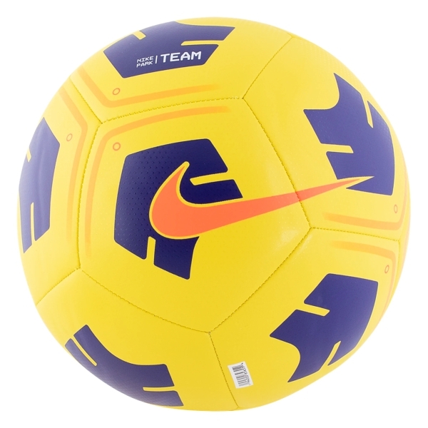 yellow nike soccer ball