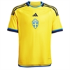 adidas Sweden Youth Home Jersey 2022 HE6629