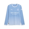 PUMA Manchester City Long Sleeve Home Jersey 2026-2027 - Team Light Blue/Icy Blue 784327-01