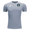 Jensen Beach adidas Entrada 18 Jersey - Silver/White JEN-CD8382