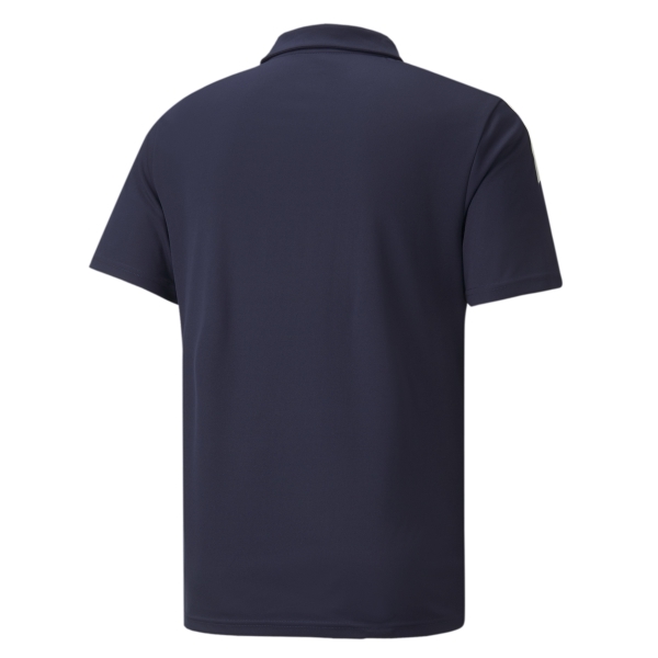 Puma Team Liga Polo - Navy/White 657257-06 - AuthenticSoccer.com