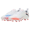 Puma FUTURE 8 PLAY FG/AG JR - White/Black/Glowing Red 108622-01