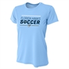 Florida Hawks FC Women's UV Performance Tee - Light Blue FHFC-NW3201LB
