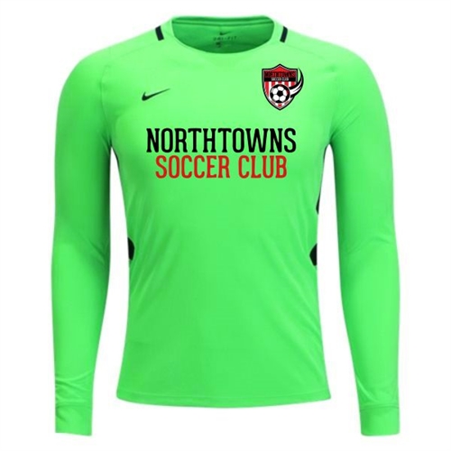 neon green soccer jersey