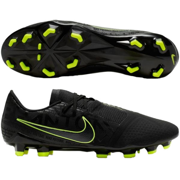 black and green nike phantoms