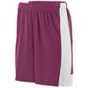 Augusta Lightning Shorts - Maroon 1605Mar