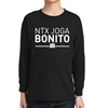 NXT Joga Bonito Youth Long Sleeve T-Shirt - Black NXT-5400B