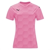 Puma Women's Team Final 21 Graphic Jersey - Pink Glimmer 704368-22