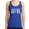 Wellington Soccer Club Women's Soccer Mom Racerback Tank - Blue WWSC-LST356-SM