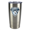 FL Hawks FC 20 Oz Double-Wall Insulated Stainless Steel Tumbler FHFC-LM-TMB