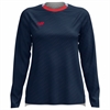 New Balance Women's Net Goalkeeper Long Sleeve Jersey - Navy/Red WT35625NV