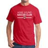 Hobe Sound Soccer Club T-Shirt- Red G500-HS