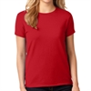 Gildan 5000L Cotton Women's T-Shirt - Red 5000LRed