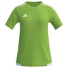 adidas Women's miTiro 26 Jersey - Solar Green/White KB1566LMWH