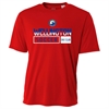 Wellington Soccer Club A4 Youth Cooling Performance Training Jersey - Scarlet WWSC-NB3142SC