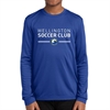 Wellington Soccer Club Youth Performance Long Sleeve Shirt - Blue WWSC-YST350LS