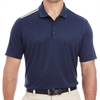 adidas Men's 3-Stripes Shoulder Polo - Navy A233-Navy