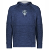 Florida Hawk FC Holloway All-Pro Performance Fleece Hoodie - Navy Heather/Silver FHFC-223580NV