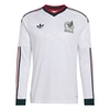 adidas Mexico Authentic Long Sleeve Away Jersey 2026 - White JZ2769