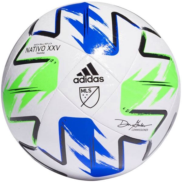 adidas MLS 2020 Nativo XXV Top Training Soccer Ball - FH7316 - AuthenticSoccer.com