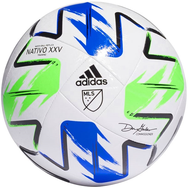 adidas green soccer ball