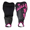 Vizari Napoli Flex Shinguard - Black/Pink VZSG70054