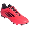 adidas F50 Club FxG - Turbo/Aurora Black/Platinum Metallic IE0613