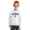 Wellington Soccer Club Youth Core Fleece Crewneck Sweatshirt - White WSC-PC90YWH