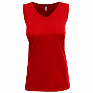 A4 Women's Sport Athletic Tank - Scarlet NW2502SC