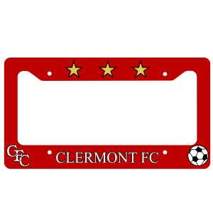 Clermont FC Custom License Plate Frame LicenseFrameCFC
