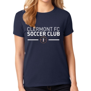Clermont FC Women's T-Shirt- Navy G5000LNa