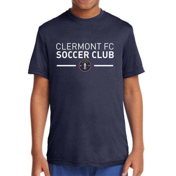 Clermont FC Youth Performance Shirt - Navy YST350Nv