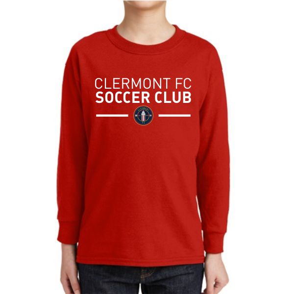 Clermont FC Youth Long Sleeve T-Shirt - Red 5400BR