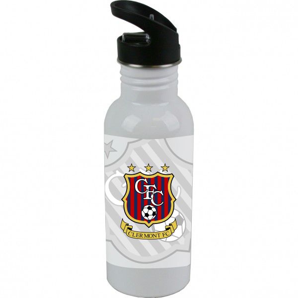 Clermont FC Custom Water Bottle WaterbottleCFC