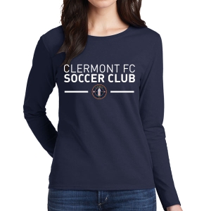 Clermont FC Women's Long Sleeve T-Shirt - Navy G5400LNa