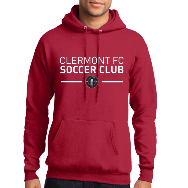 Clermont FC Hooded Sweatshirt - Red PC78HRd