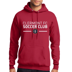 Clermont FC Hooded Sweatshirt - Red PC78HRd