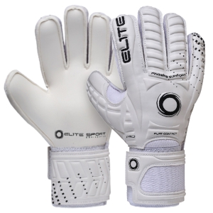 Elite Sport Warrior W Goalkeeper Gloves - White/Black 335WBW