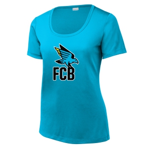 FC Birmingham Sport Tek Women's Pro Tee - Sapphire FCB-LST420