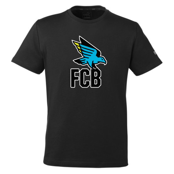 FC Birmingham Puma Essential Logo T-Shirt - Black/Grey FCB-582006