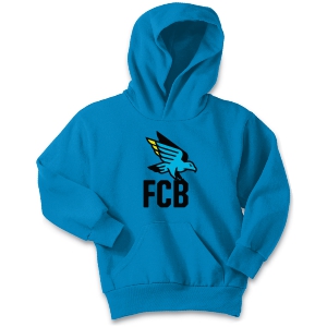 FC Birmingham Youth Hooded Sweatshirt - Sapphire FCB-PC90YH