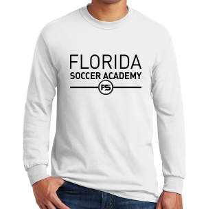 Florida Soccer Academy Long Sleeve T-Shirt - White FSA-G5400