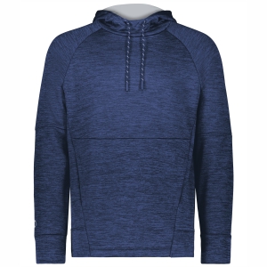 Holloway All-Pro Performance Fleece Hoodie - Navy Heather/Silver 223580NV